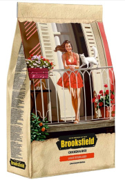 Сухой корм для кошек Brooksfield Low Grain Light/Sterilized Adult Cat (курица, рис)