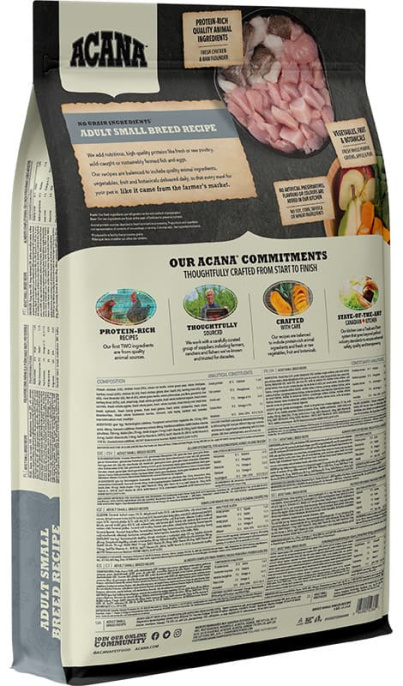 Сухой корм для собак ACANA ADULT SMALL BREED (2 кг)