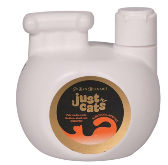 Шампунь для короткой и средней шерсти для кошек Iv San Bernard Just for cats Apricot (1 л)